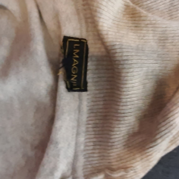 Cashmere Argyle turtleneck - Picture 3 of 4